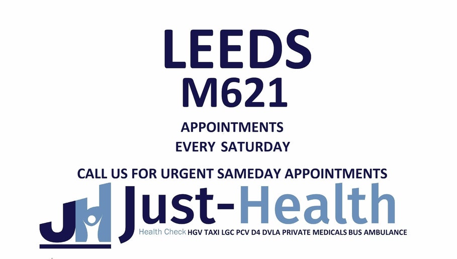 Just Health Leeds Holbeck Driver Medical Clinic LS12 6AL 1paveikslėlis
