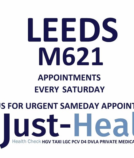 Just Health Leeds Holbeck Driver Medical Clinic LS12 6AL изображение 2