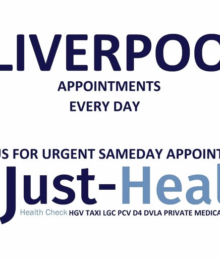 Just Health Liverpool Docks Driver Medical Clinic L3 4DB image 2