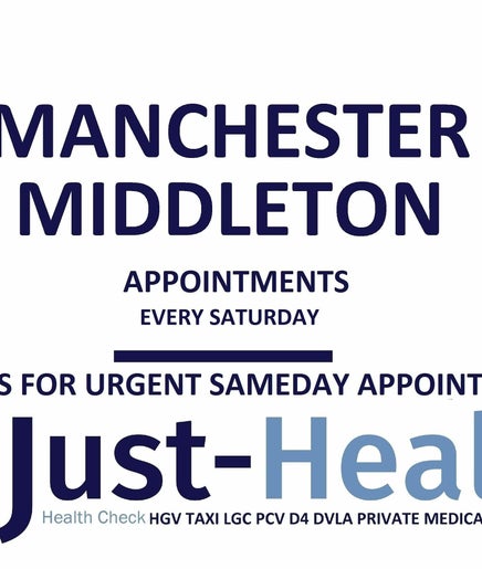 Just Health Manchester Middleton Driver Medicals M24 1RU 2paveikslėlis