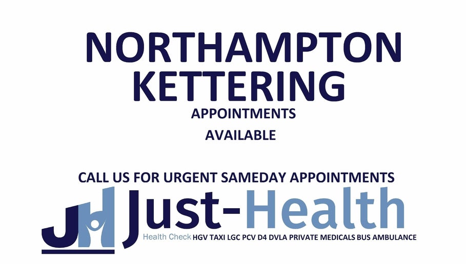 Just Health Northampton Kettering Driver Medicals NN2 7AZ image 1