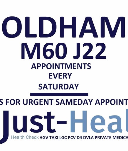Just Health Oldham Driver Medical Clinic OL9 7LP image 2