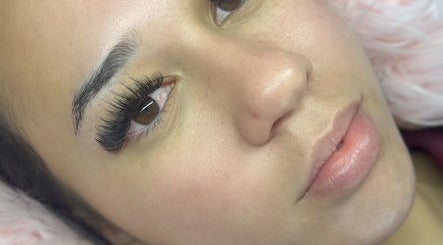 Close-up of extended lashes at Lash Plug NZ, Auckland, Auckland, NZ.