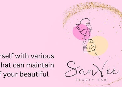 San Vee Beauty Bar logo with artistic design in Cape Town, Western Cape, ZA.
