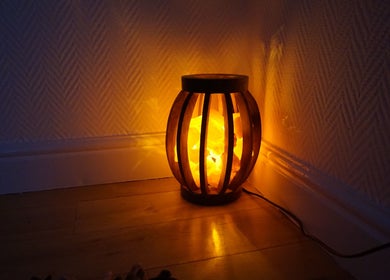Warm lamp ambiance at Zen Life Wellness, Linwood, Scotland, GB.