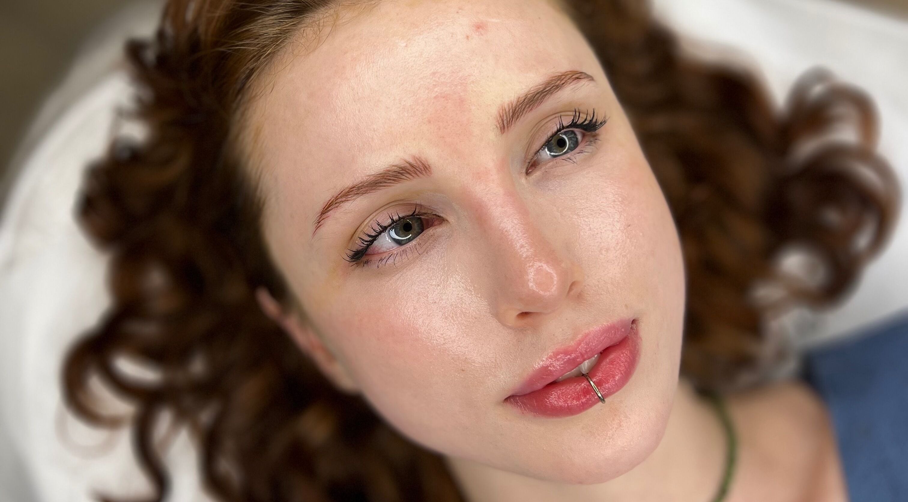 Close-up of radiant skin at Mysa Studio, Orpington, England, GB, showcasing expert beauty treatments.