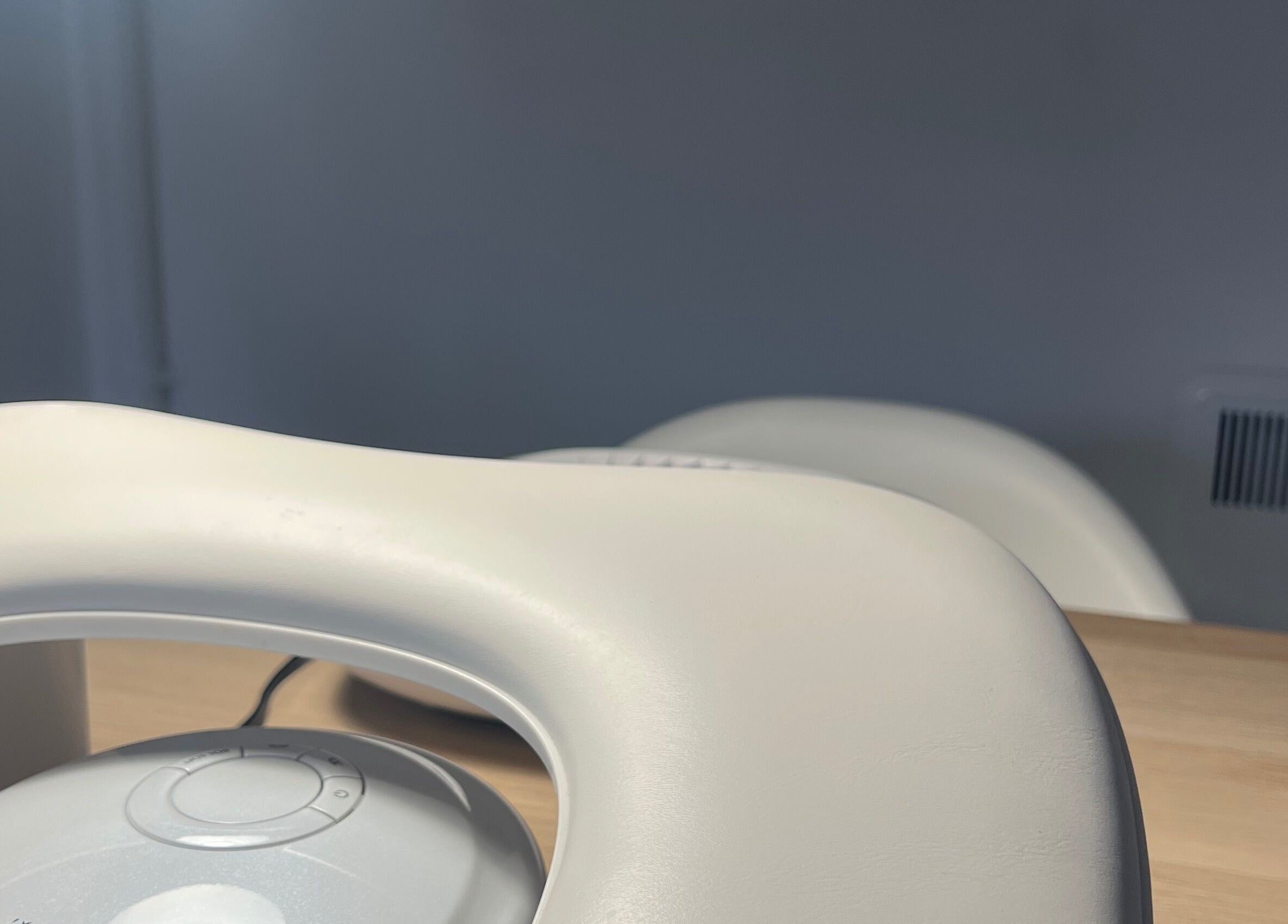 Sleek LED manicure lamp at Nails By Jess, St Austell, England, GB.