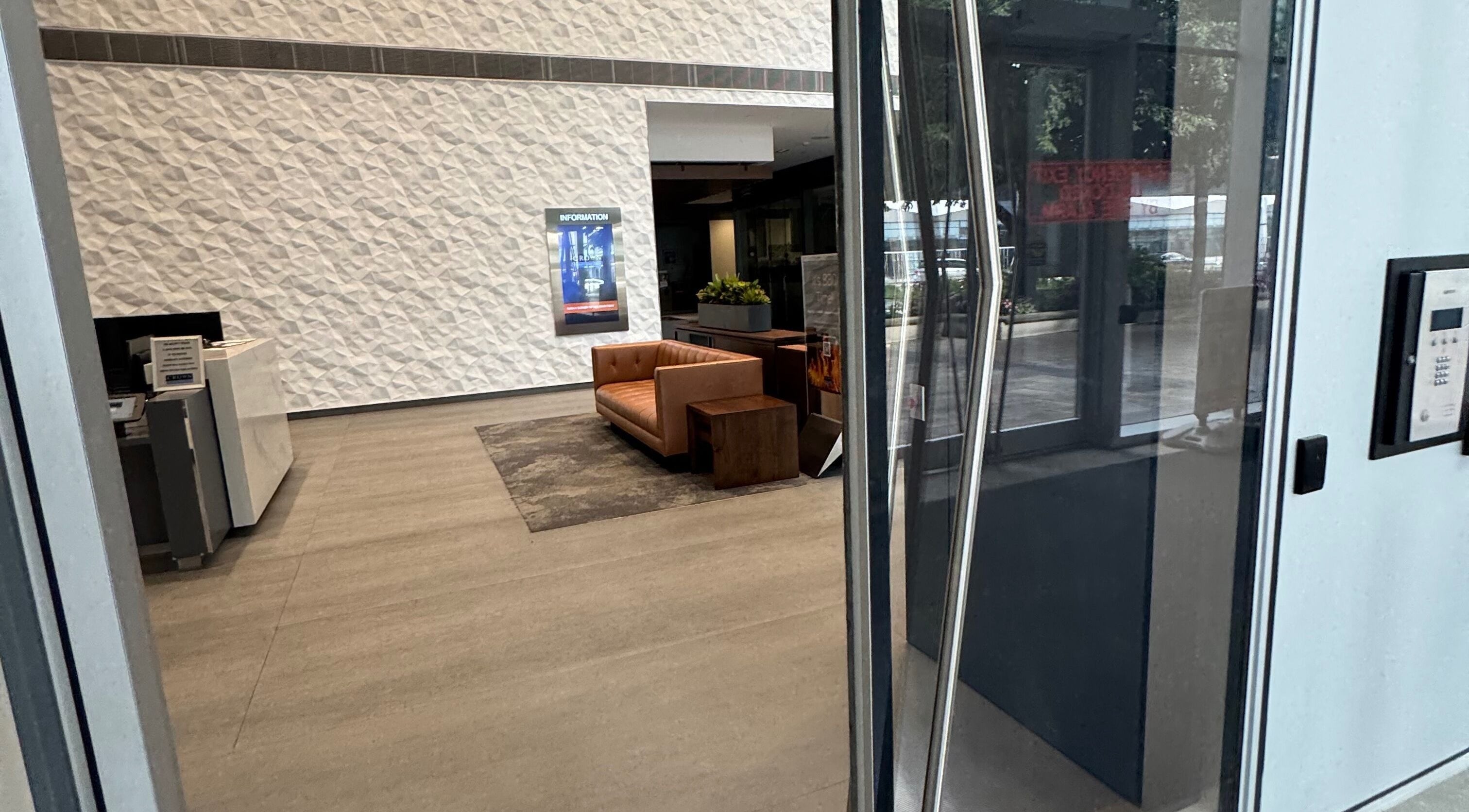 Entrancing view of LV Aestheticca lobby in Toronto, Ontario, CA featuring a stylish seating area.