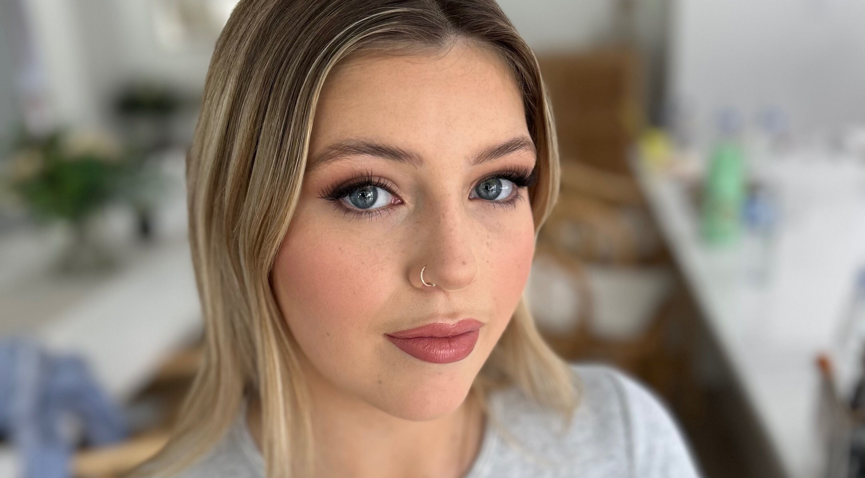 Elegant makeup look at Lux Aesthetics By Sophie in Narellan, New South Wales, AU. Perfect blend of natural beauty.