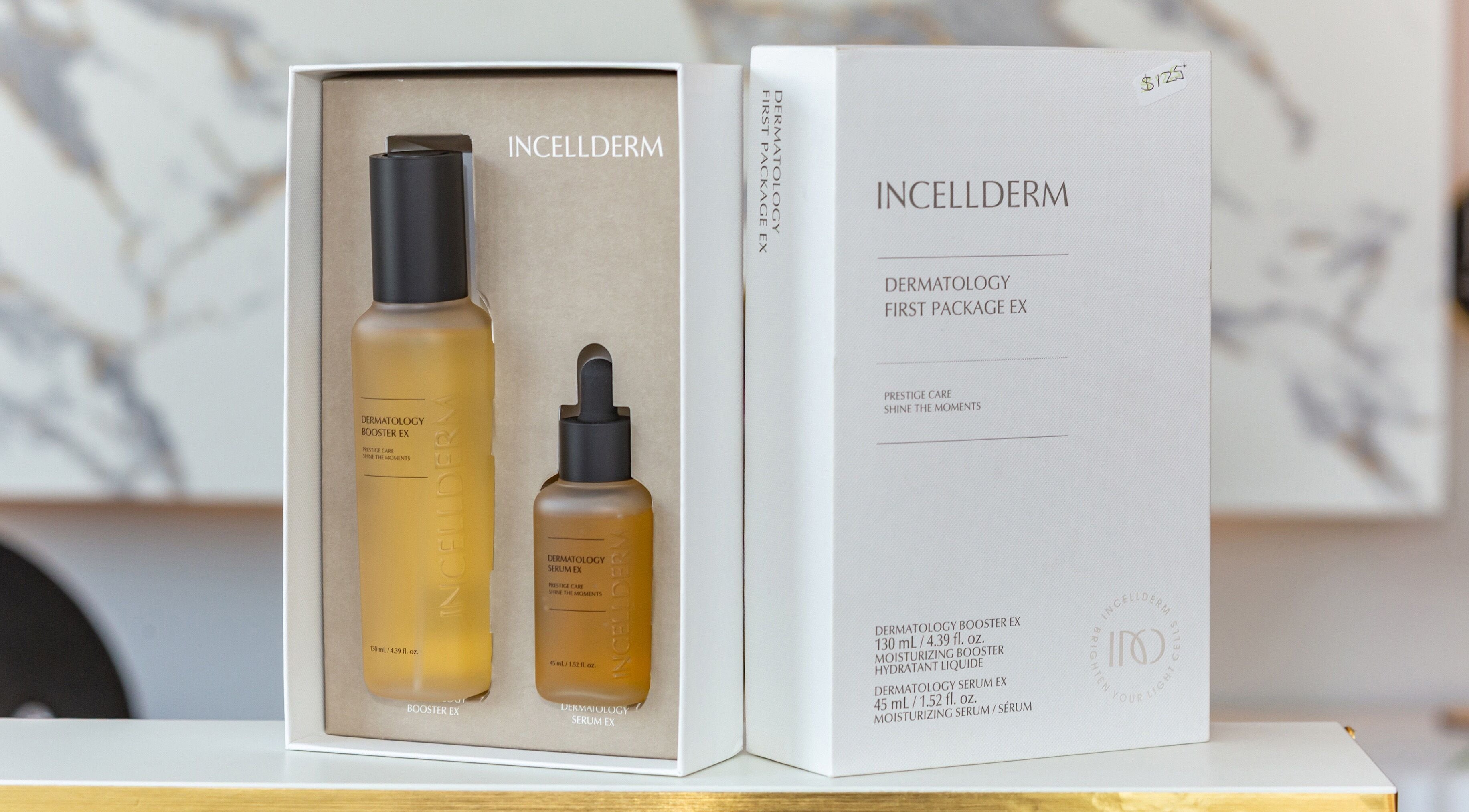 Coffret Incellderm chez Super Wow (Longueuil), Longueuil, Québec, CA. Produits de soin pour dermatologie.