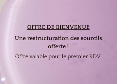 Offre de bienvenue chez Esthelisa Esthéticienne à Domicile, Le Kremlin-Bicêtre, Île-de-France, FR. Restructuration des sourcils offerte.