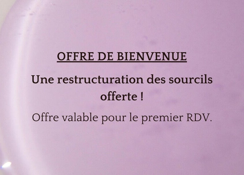 Offre de bienvenue chez Esthelisa Esthéticienne à Domicile, Le Kremlin-Bicêtre, Île-de-France, FR. Restructuration des sourcils offerte.