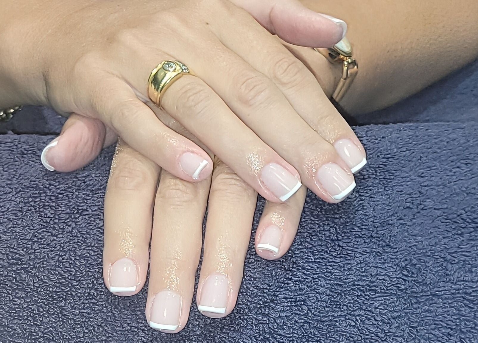 French manicure at Pretoria East Forever Perfect Aesthetics & Permanent Make-up, Pretoria, Gauteng, ZA.