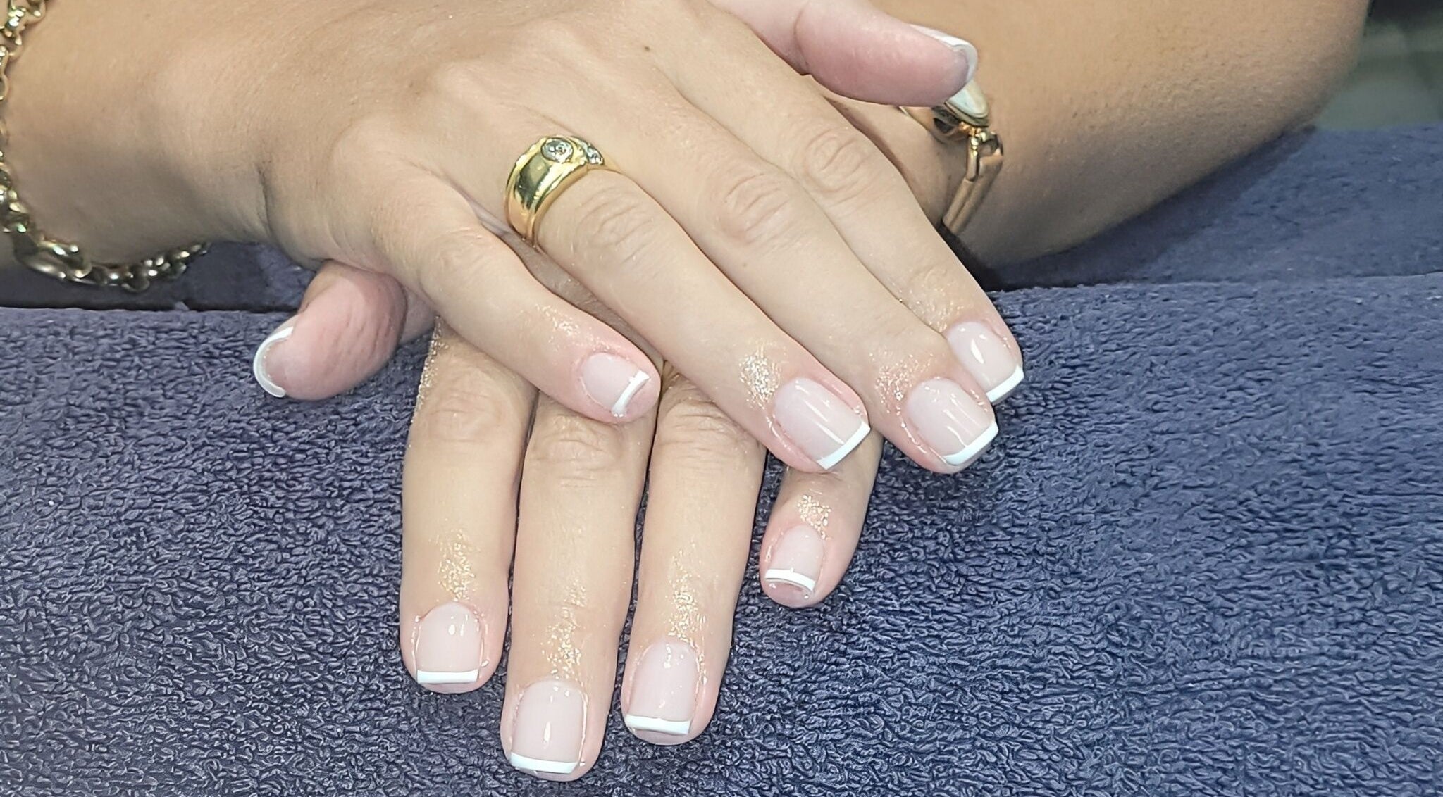 French manicure at Pretoria East Forever Perfect Aesthetics & Permanent Make-up, Pretoria, Gauteng, ZA.
