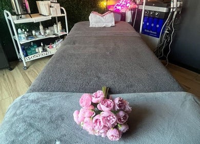 Luxurious treatment bed in HARTBEESPOORT Forever Perfect Aesthetics & Permanent Make-up, Hartbeespoort, North West, ZA.