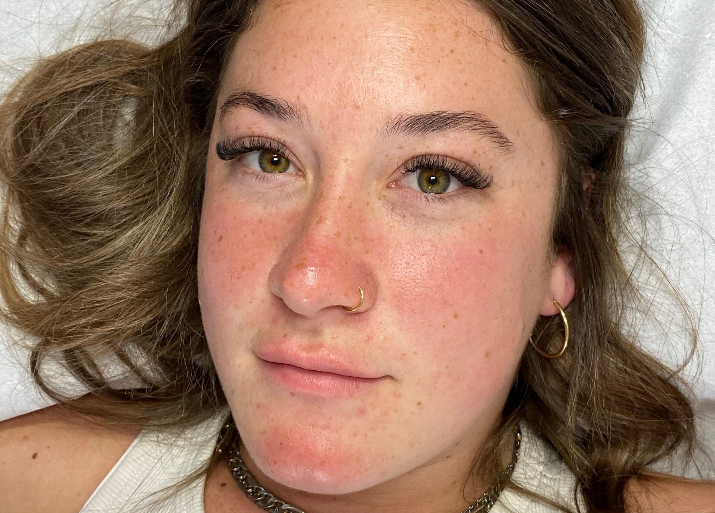 Enhanced eyelashes at Lashes by Danielle, Easton-in-gordano, England, GB showcasing natural beauty.