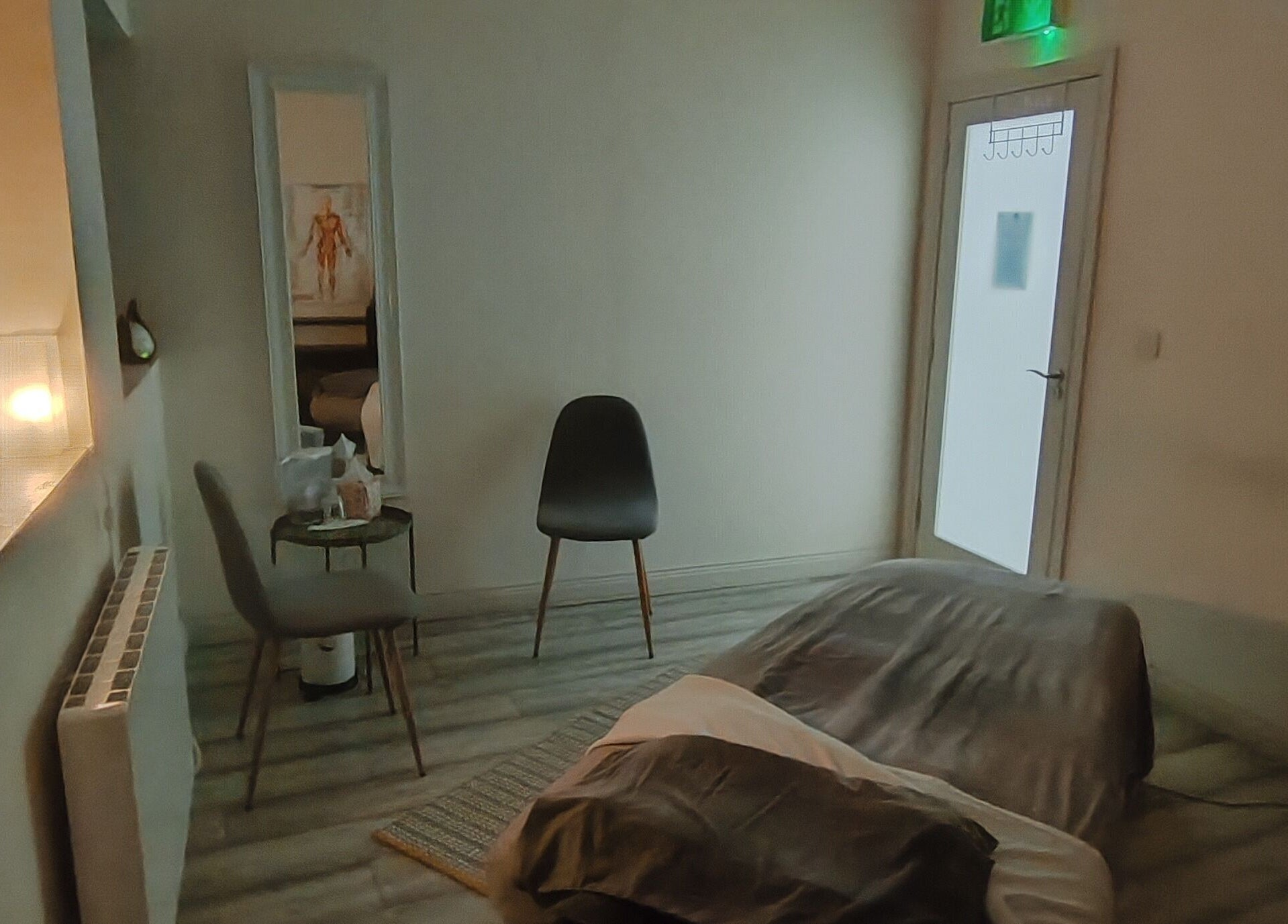 Relaxing massage room at Claire Cunniffe Holistic and Massage Therapy in County Wicklow, County Wicklow, IE.