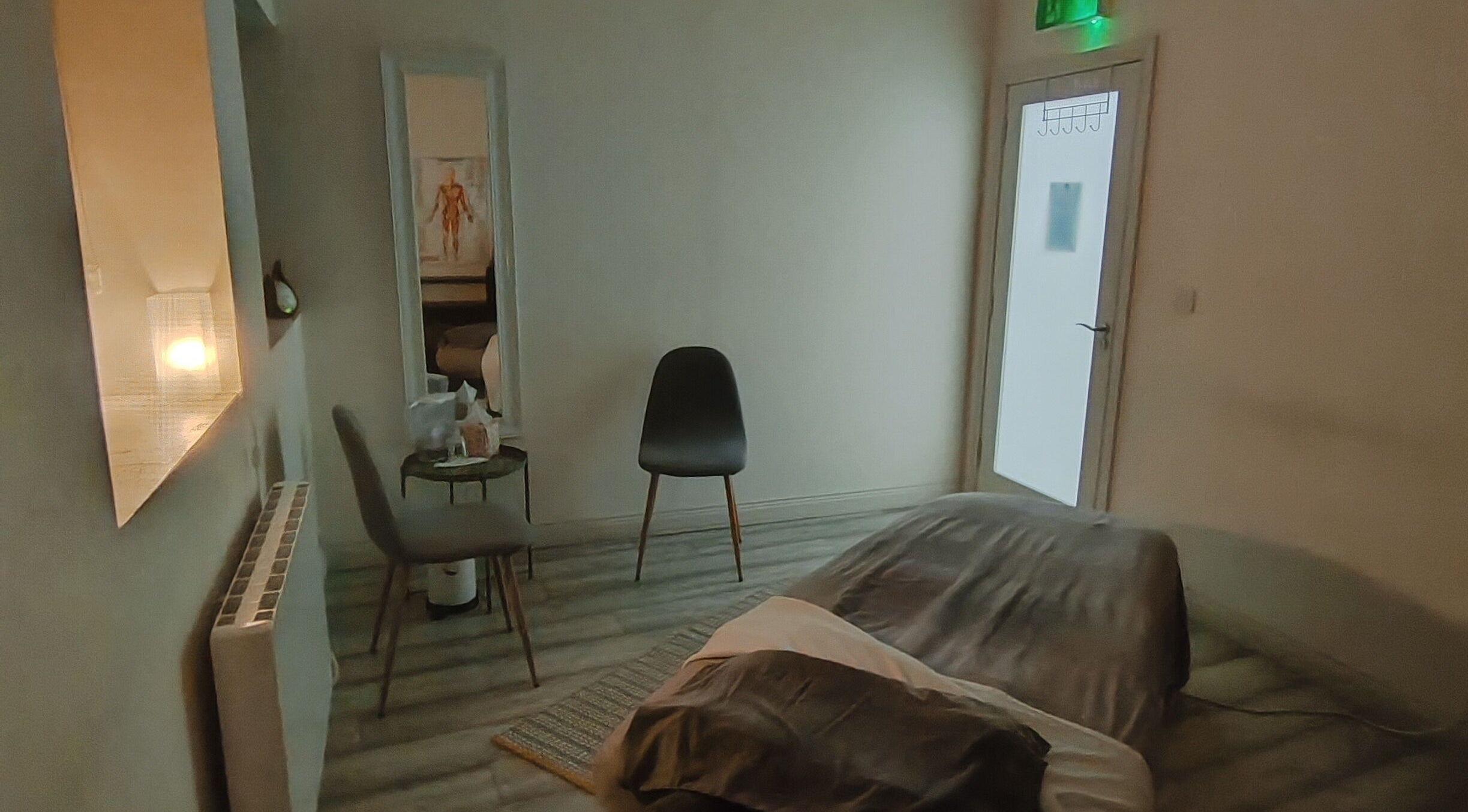 Relaxing massage room at Claire Cunniffe Holistic and Massage Therapy in County Wicklow, County Wicklow, IE.