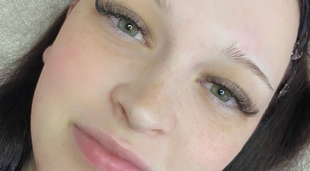 Close-up of stylish lashes at Lashes at The Manor in Old Reynella, South Australia, AU.