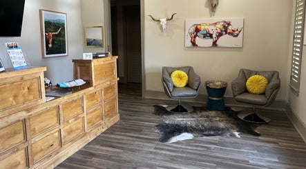 Inviting lobby at LoveFire Counseling & Joy Affiliate Providers in Lubbock, Texas, US with cozy seating.