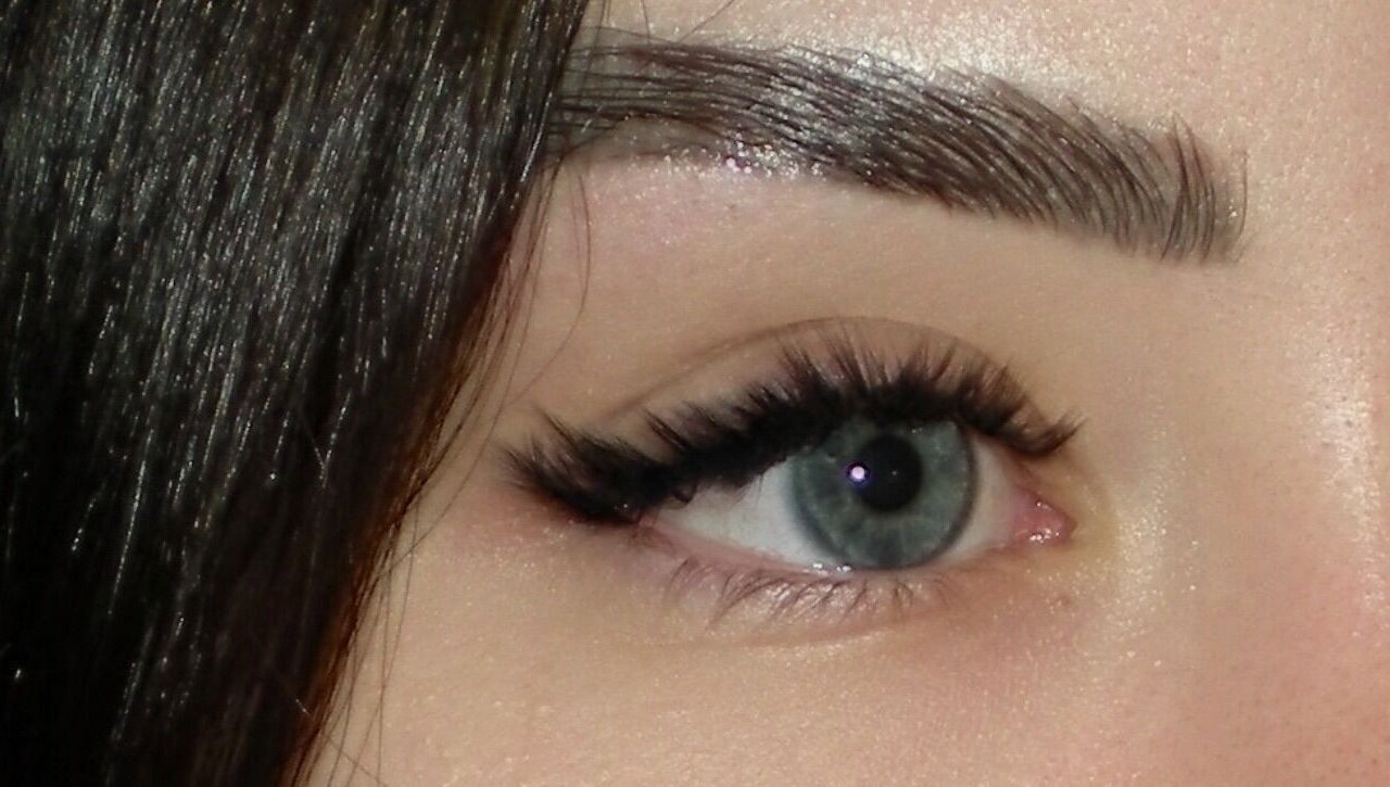Close-up of a styled eyelash at E Lash Atelier, Merrylands West, New South Wales, AU.