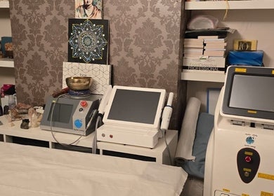 Advanced beauty equipment at Emma Lifeenergy in Beckenham, England, GB for rejuvenating wellness treatments.