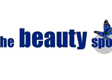 Logo for The Beauty Spot & Skincare Centre, Falkirk, Scotland, GB with a butterfly design.