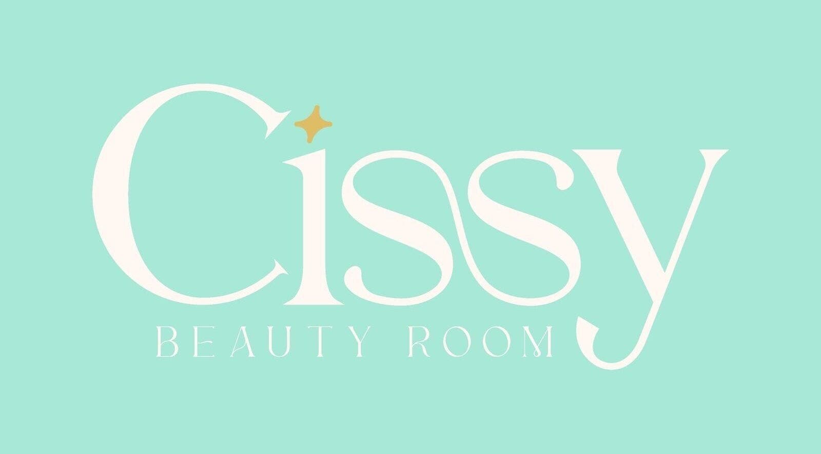 Logotipo de Cissy Beauty Room en Monterrey, Nuevo León, MX, con fondo verde claro.