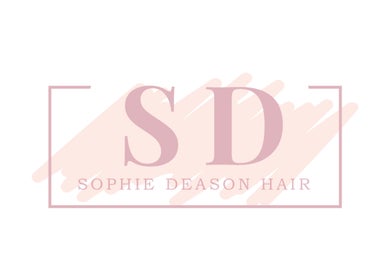 Sophie Deason Hair logo in pink hues, Carnforth, England, GB.