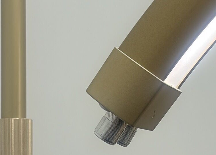 Modern gold faucet detail at Obsidian Lounge, Dublin, County Dublin, IE, enhancing a luxurious vibe.