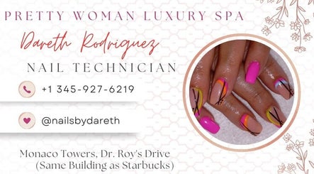 Vibrant nail art by Nails by Dareth at Pretty Woman Luxurious Spa, George Town, George Town, KY.