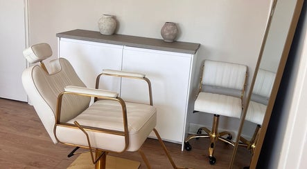 Elegant beauty chair setup at Millie Grace Beauty, Cardiff, Wales, GB. Perfect for premium beauty treatments.