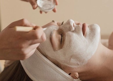 Revitalizing facial treatment at Drift Spa @Elk Ridge, Elk Ridge, Saskatchewan, CA exemplifies serenity.