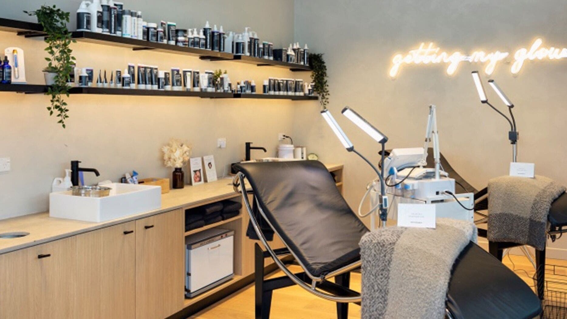 Luxury treatment room at Skintopia - Herne Bay, Auckland, Auckland, NZ, featuring modern skincare setup.