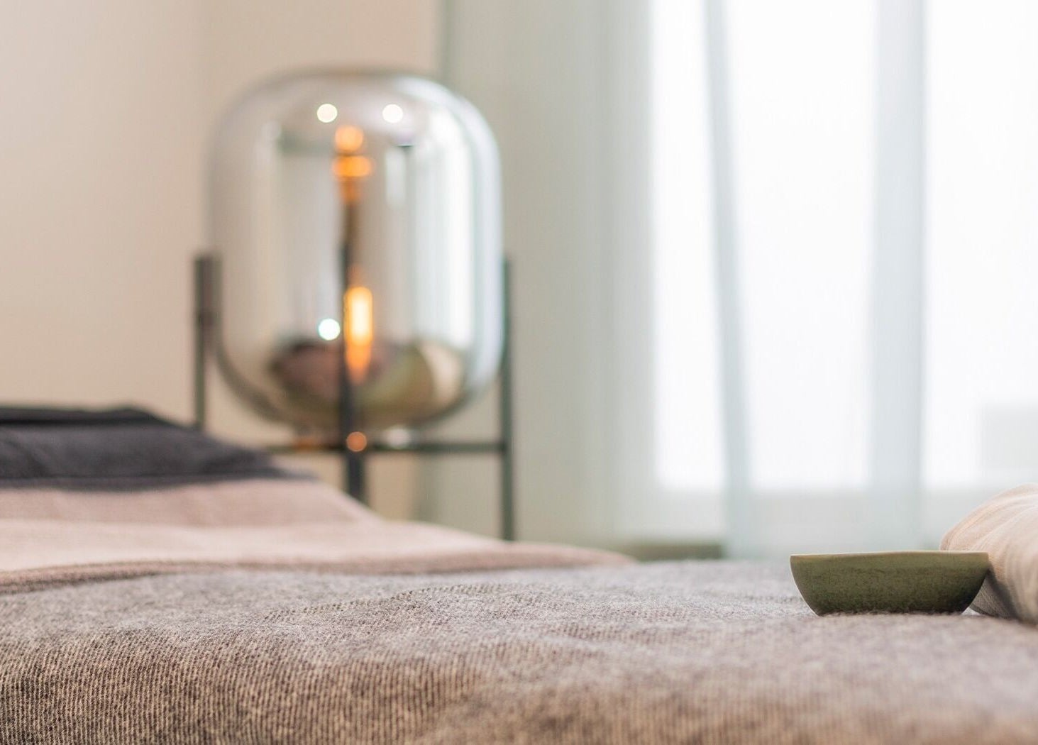 Relaxing spa room at Skintopia - Khandallah, Wellington, NZ with soft linens and gentle lighting.