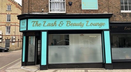 Main entrance of The Lash & Beauty Lounge by Carlene at Wisbech, England, GB.