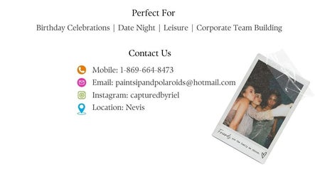Paint Sip and Polaroids image 3