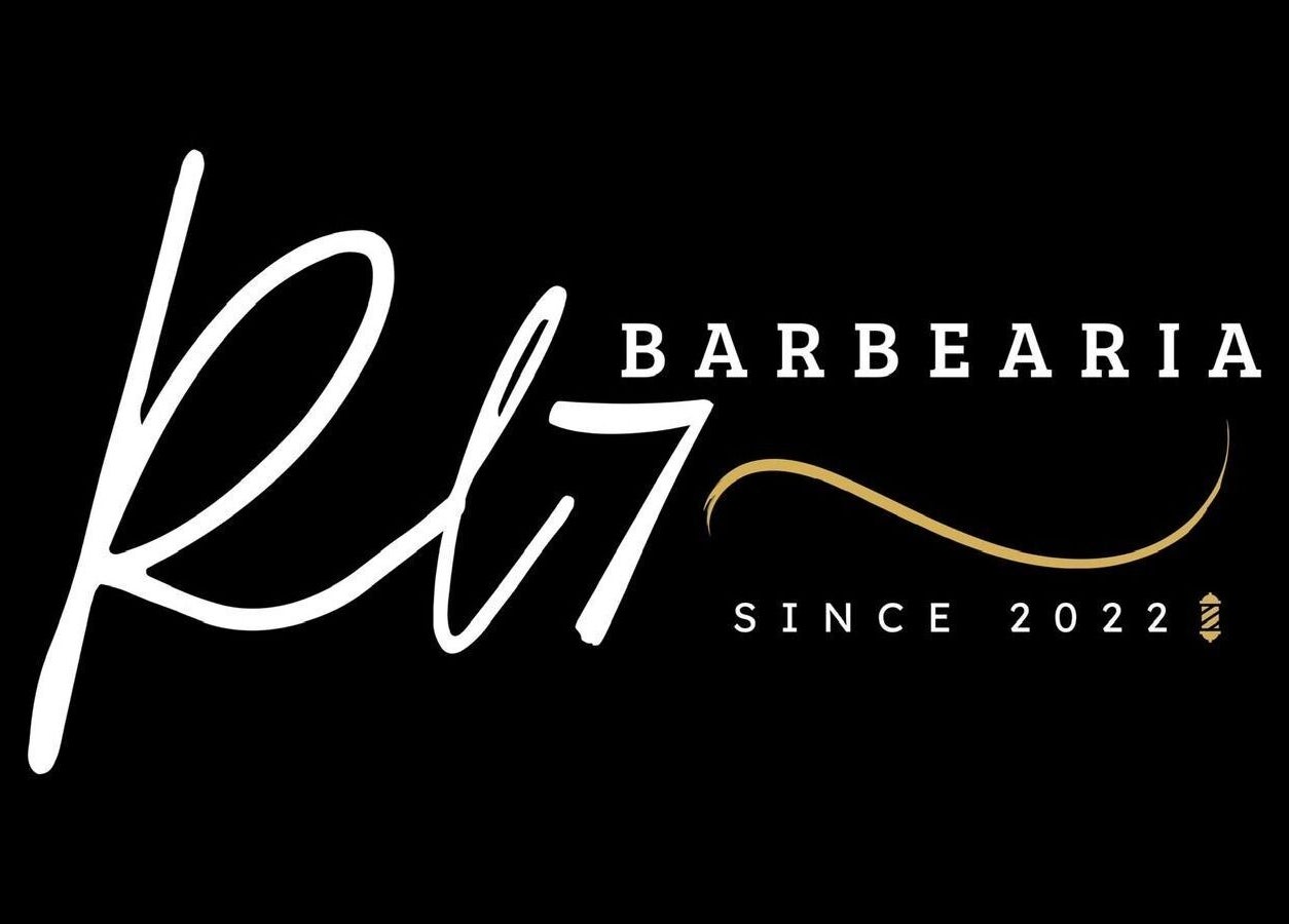 Logo sofisticado da RL7 BARBEARIA em Ceará, Ceará, BR.