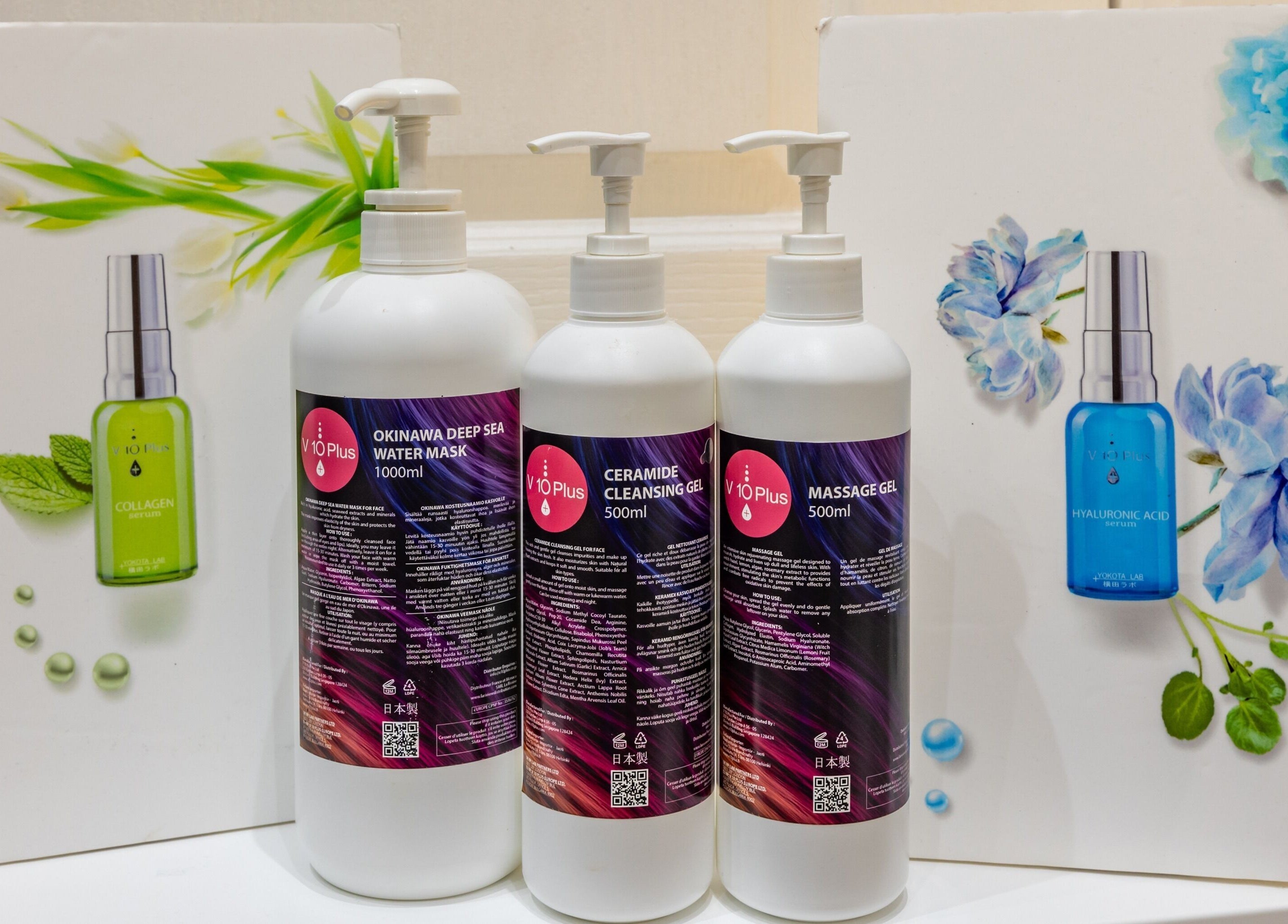 Skincare products showcased at Fulham - Ambee Advanced Aesthetics & Wellness, London, England, GB.