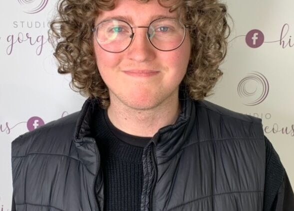 A welcoming guest at Studio Hi Gorgeous, Alfredton, Victoria, AU, showcasing its inviting atmosphere.