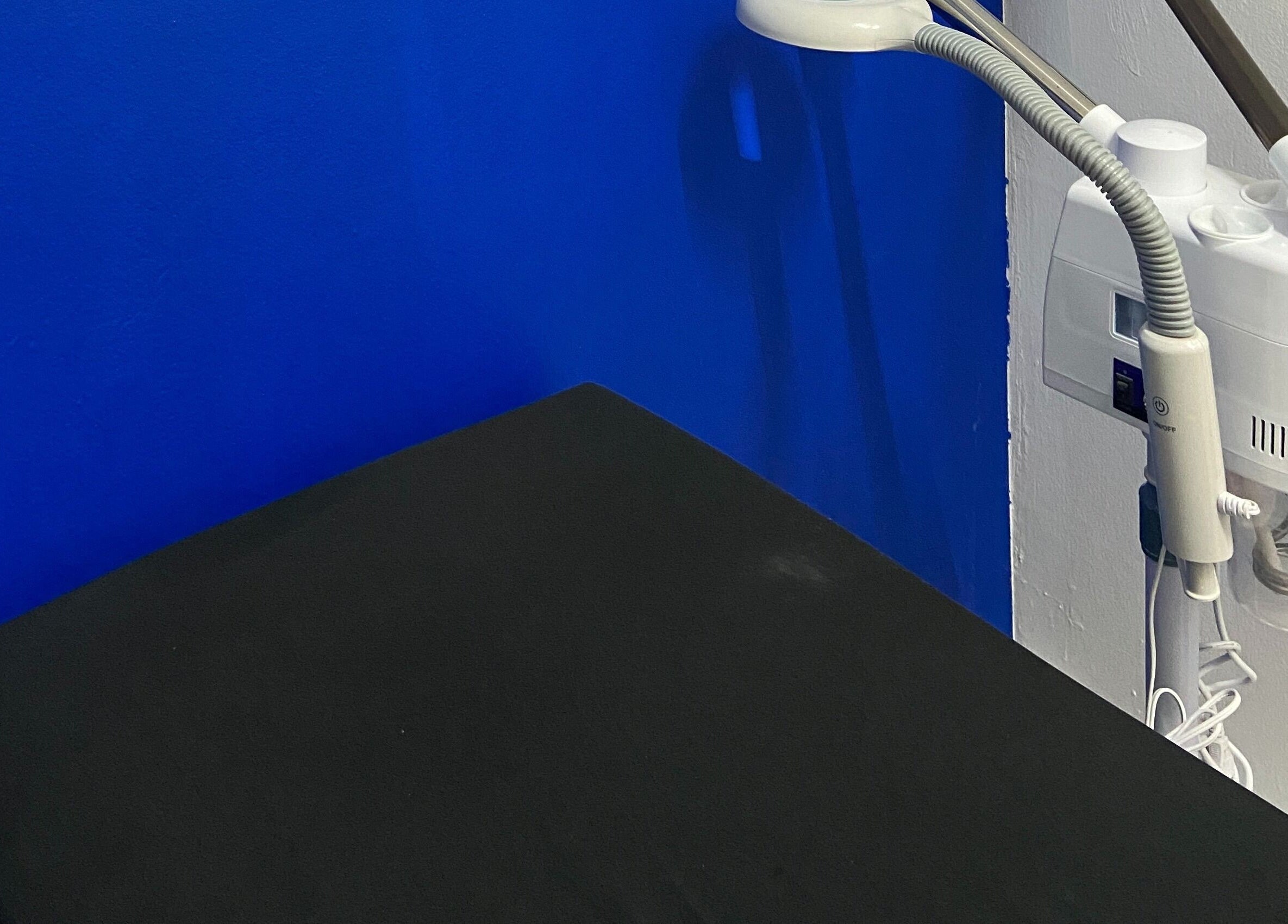 Sophisticated treatment bed at SkinByTrace Waxing and Body Care, Kingston, St. Andrew Parish, JM.