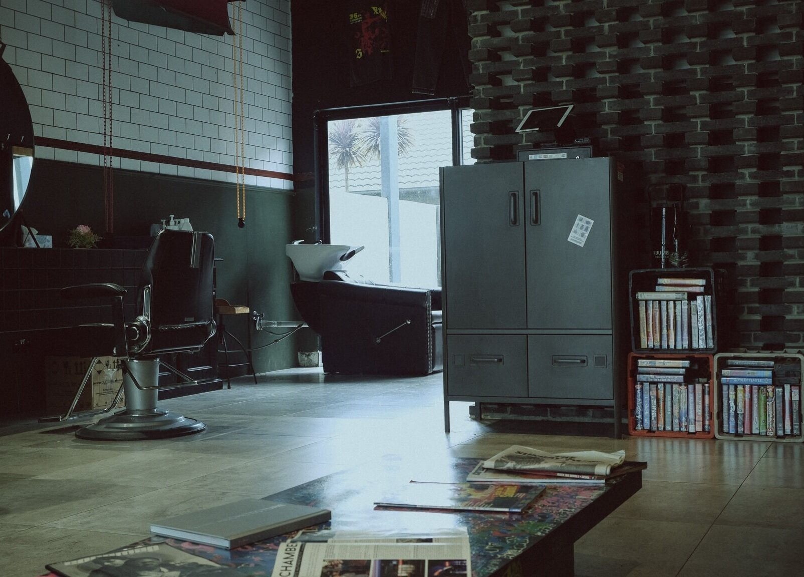 Chic salon setting at 36th Chamber in Gungahlin, ACT, AU showcasing modern design and comfort.