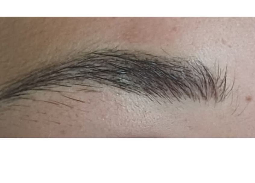 Perfectly shaped eyebrow at Permanent Make-Up by Prawlene, Cape Town, Western Cape, ZA.