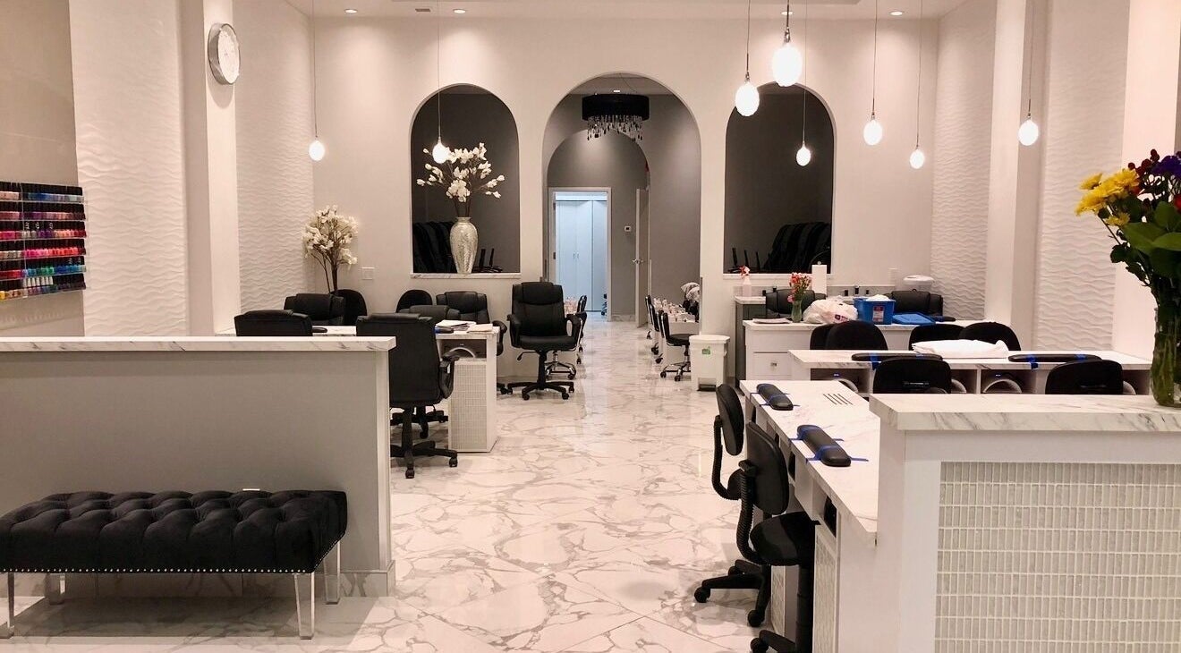 Interior of Polished Perfect Nanaimo, showcasing elegant decor in Nanaimo, British Columbia, CA.