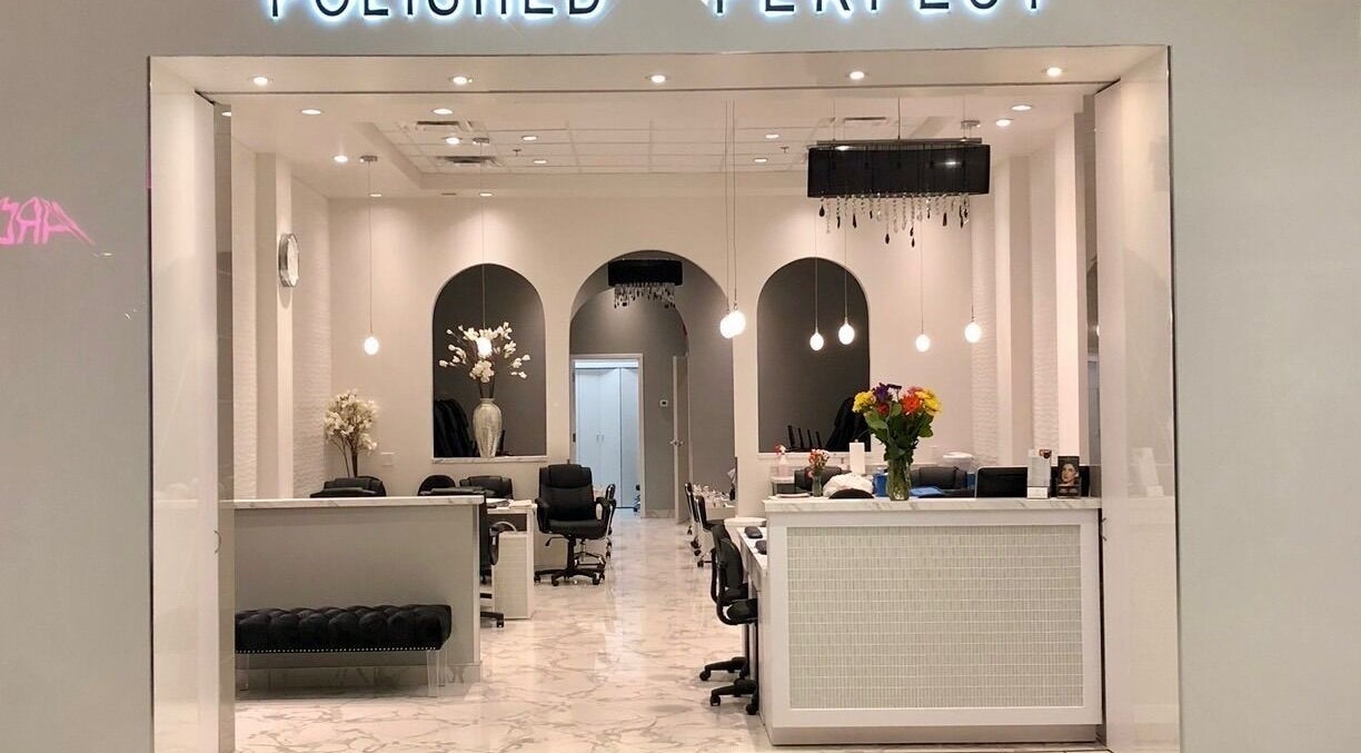 Elegant interior of Polished Perfect Nanaimo, Nanaimo, British Columbia, CA, showcasing luxurious decor.