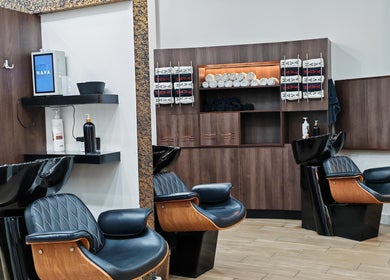 Modern styling chairs at Hava Gents Salon Ajman khalifa St, Ajman, Ajman, AE offering luxurious grooming.