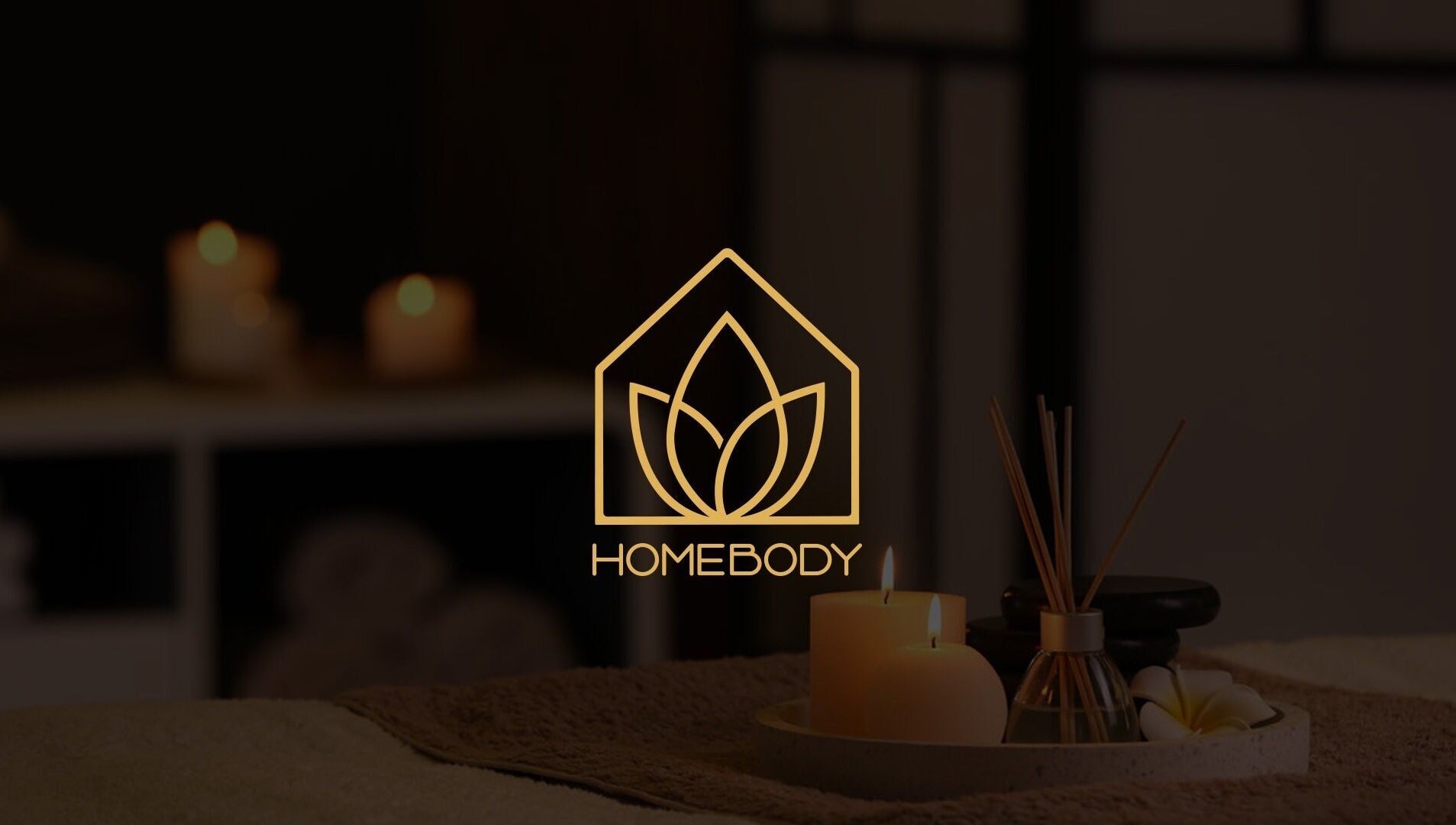 Homebody in Dubai features a tranquil setting with candles and aroma sticks, creating a relaxing ambiance.