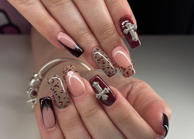 Elegant nail art at Borscz Beauty in Gowrie, Australian Capital Territory, AU, showcasing detailed designs.