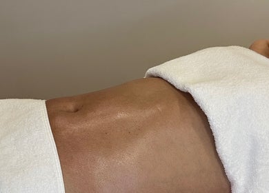 Relaxing spa treatment at Rio Edition, London, England, GB highlighting a massage with soft linens.