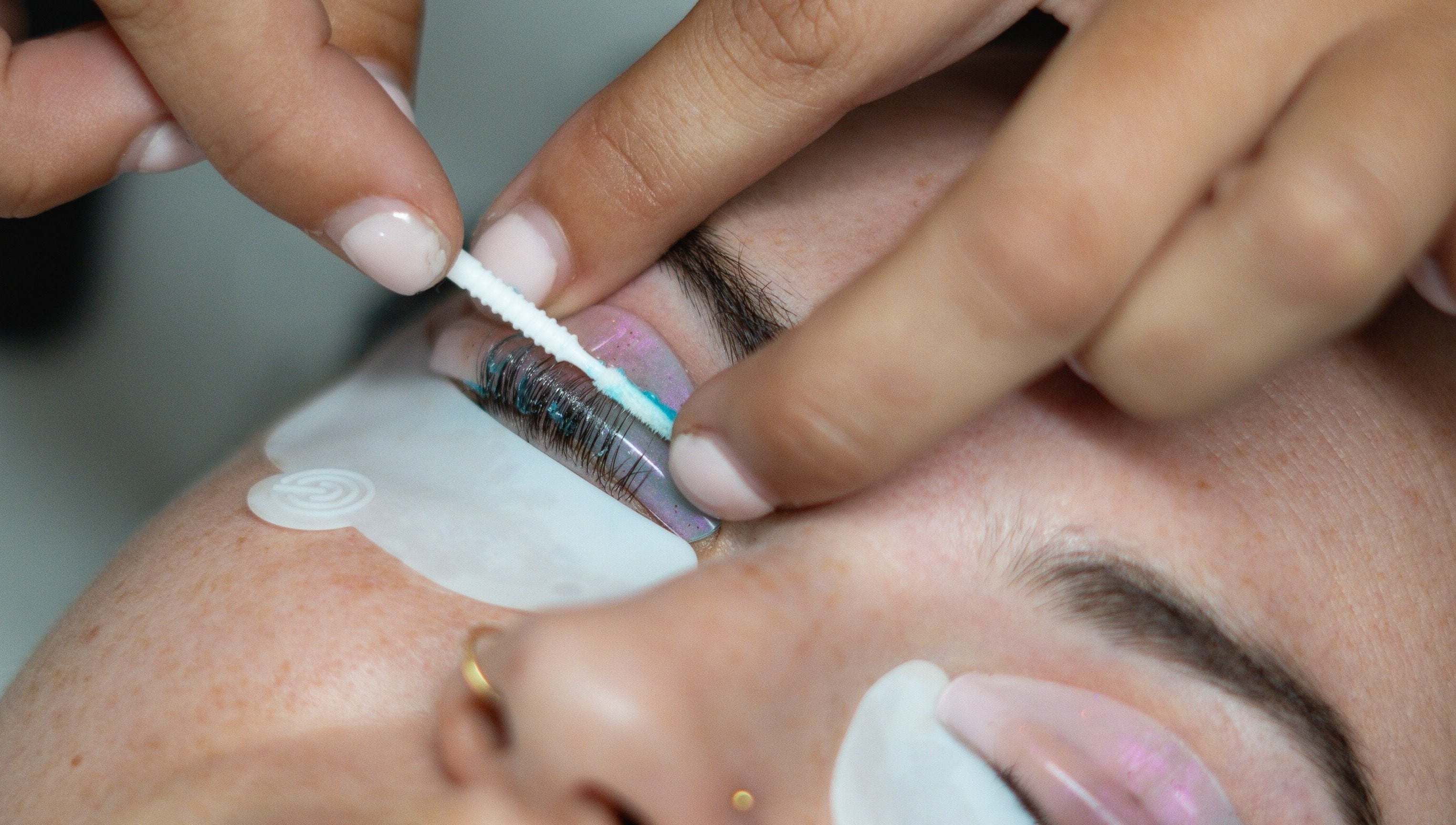 Lash lift treatment at Lust Beauty Bar, Redland Bay, Queensland, AU, enhancing natural lashes.